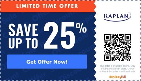 kaplan test prep discount code